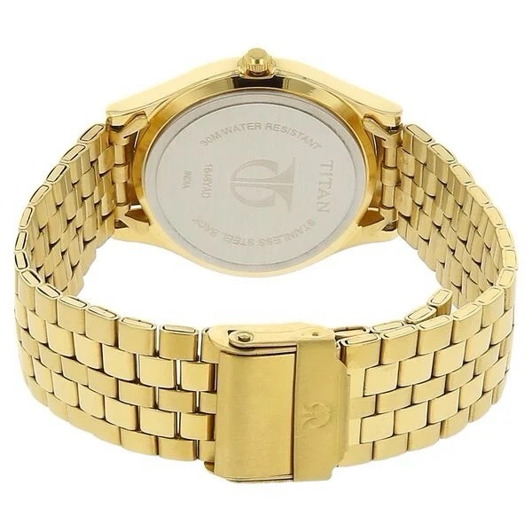 Titan Gold Watch 1648YM02 view 3