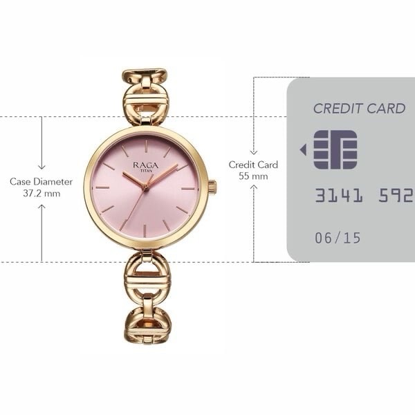 Titan Raga Womens Watch 95353wm01 view 5
