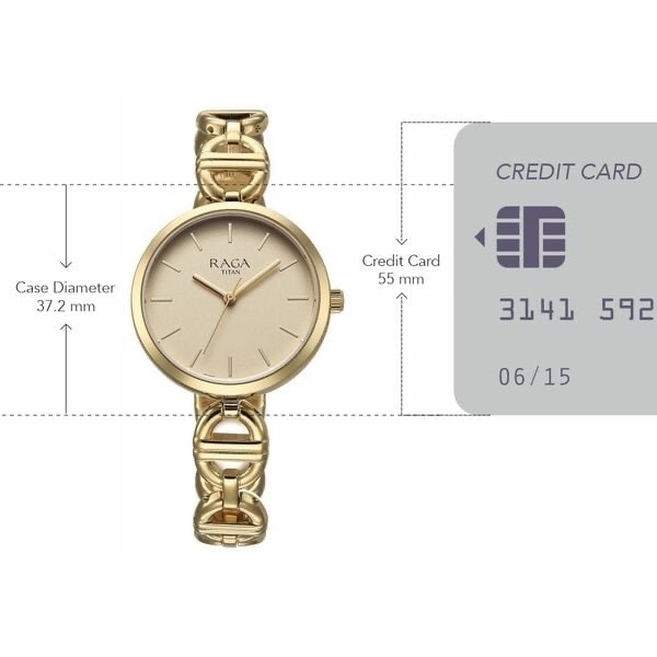 Titan Raga Women’s Watch 95353ym01 view 5