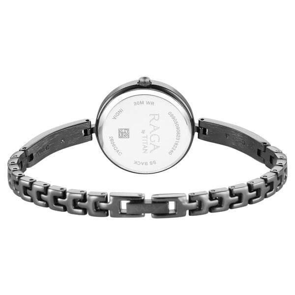 Titan Raga Black Womens Watch 2579qm01 view 5