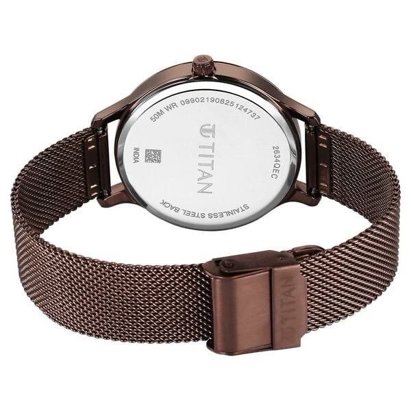Titan Womens Mesh Watch 2634QM03 view 5