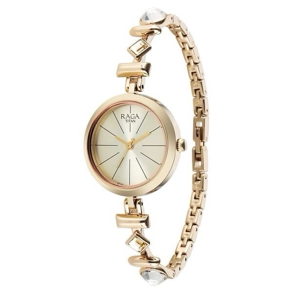 Titan Raga Womens Watch 2606wm12 view 2