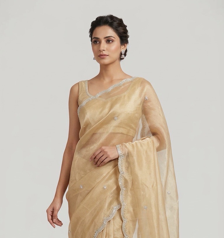 Tissue Type Sarees
