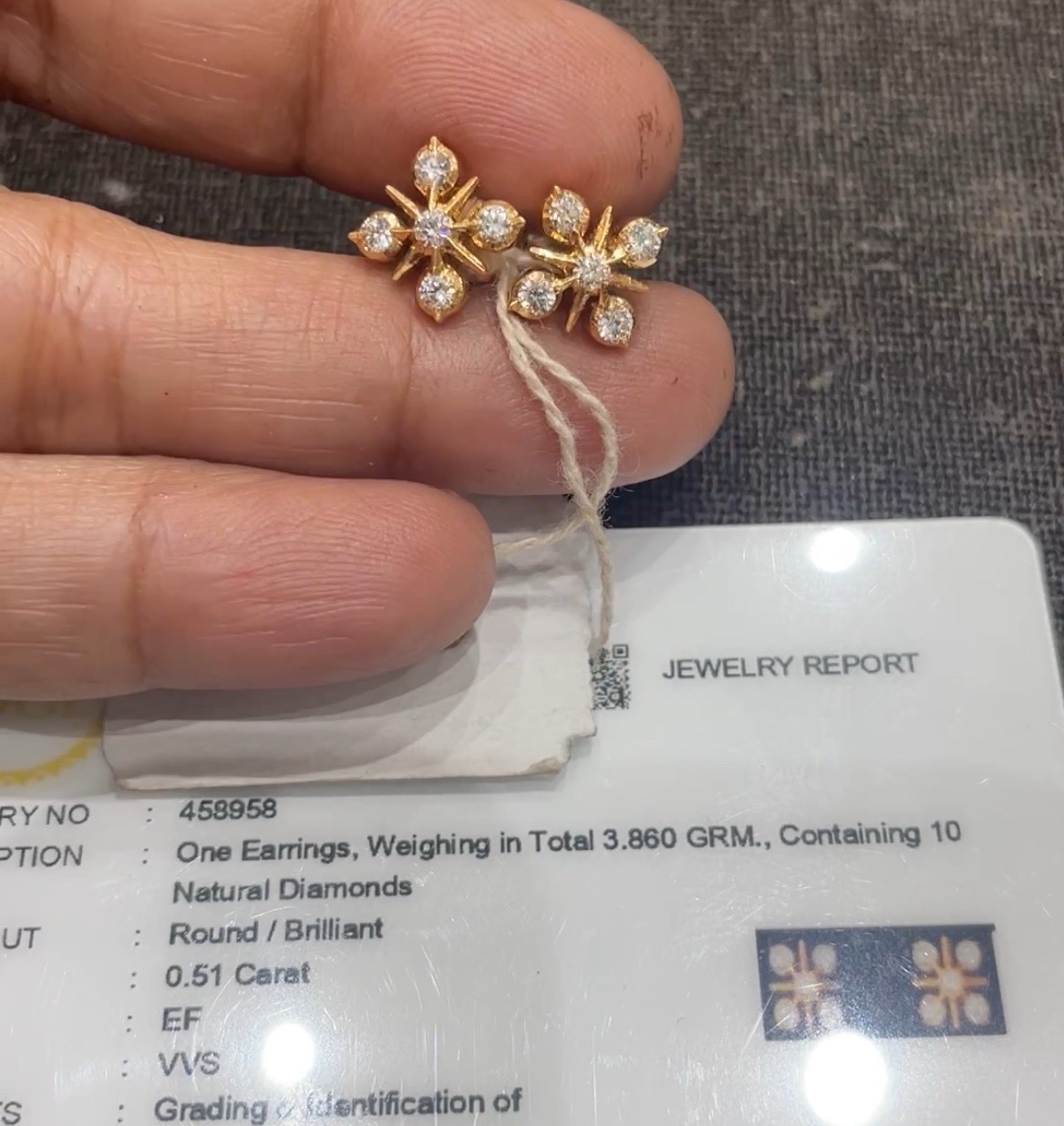 Diamond studs