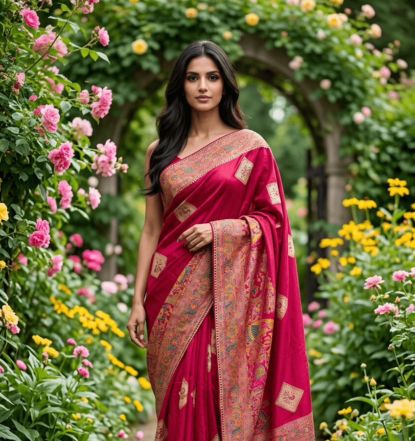 Pashmina Silk Sarees
