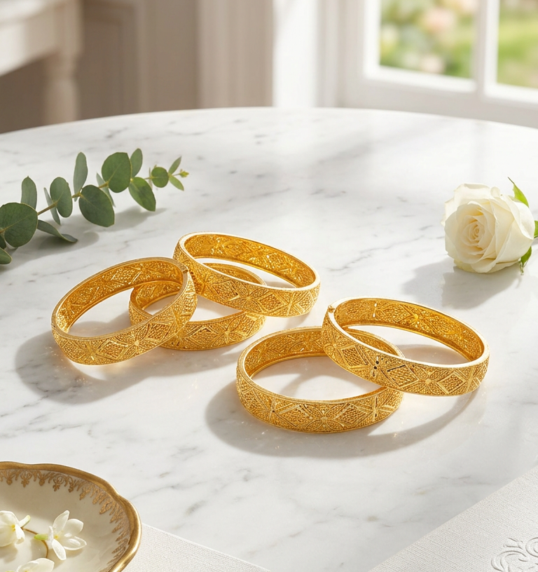 Gold Bangles