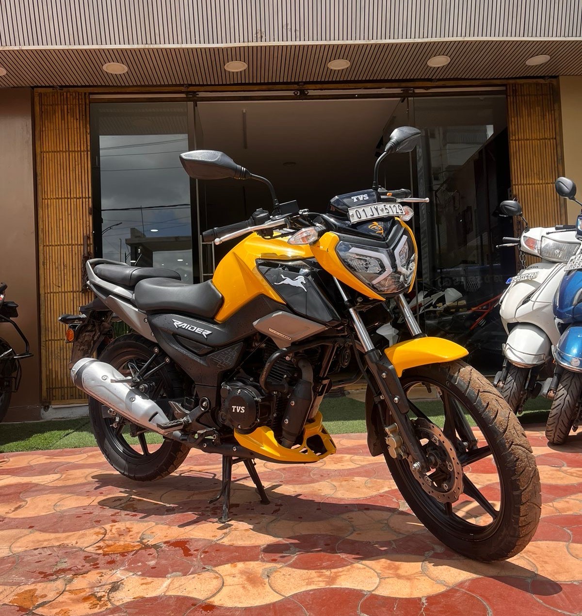 Tvs raider