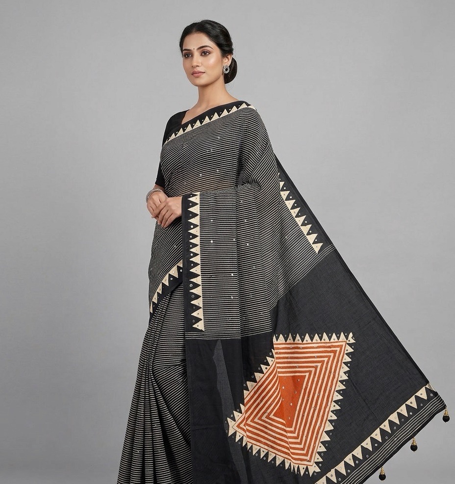 1095 Ajrakh sarees
