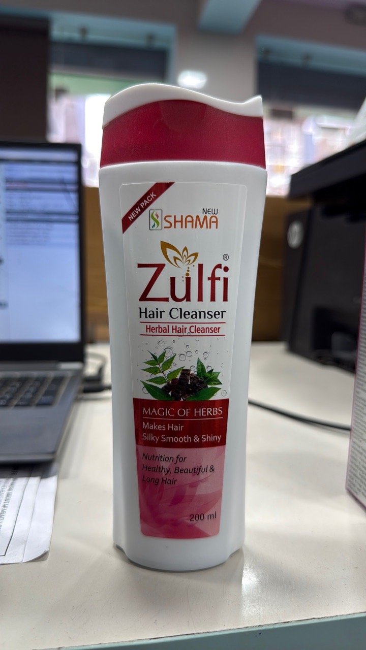 Shama Zulfi Herbal Hair Cleanser view 2