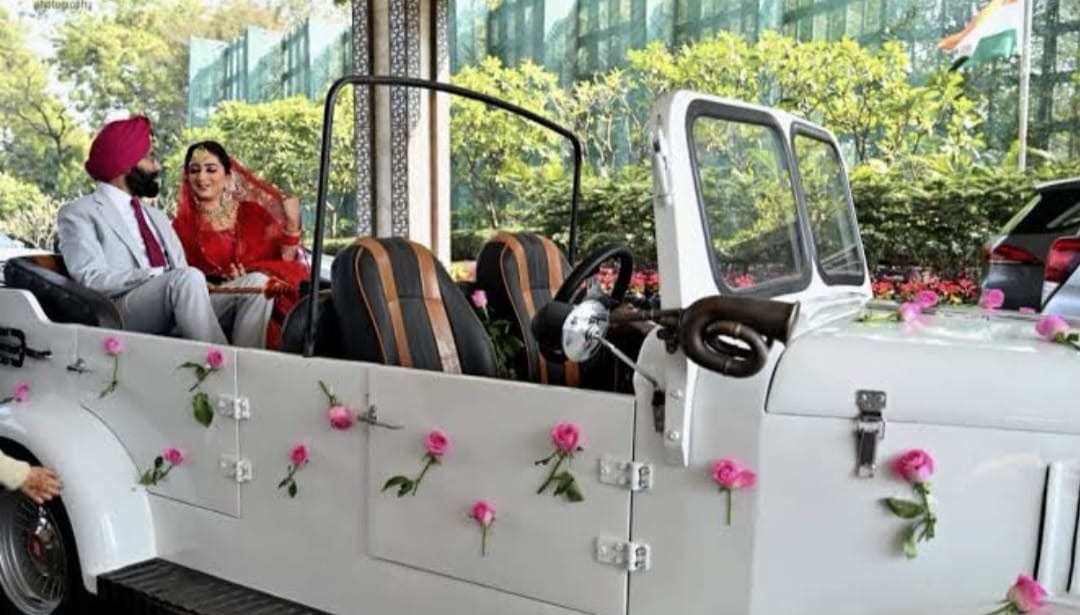 Vintage Open-Top Car view 2