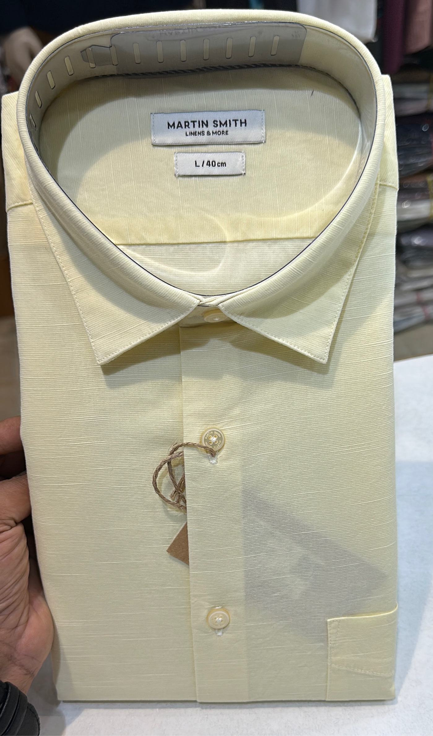 Martin Smith Cotton Linen Shirt view 2