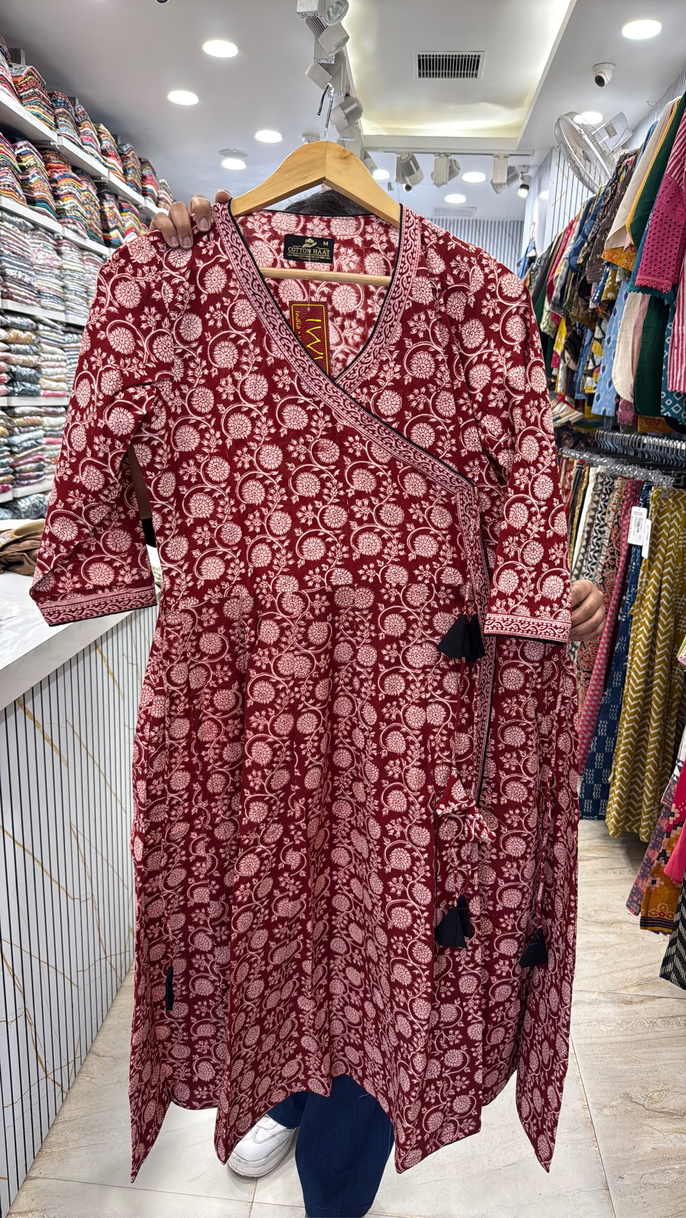 Cotton Angrekha Dress view 2