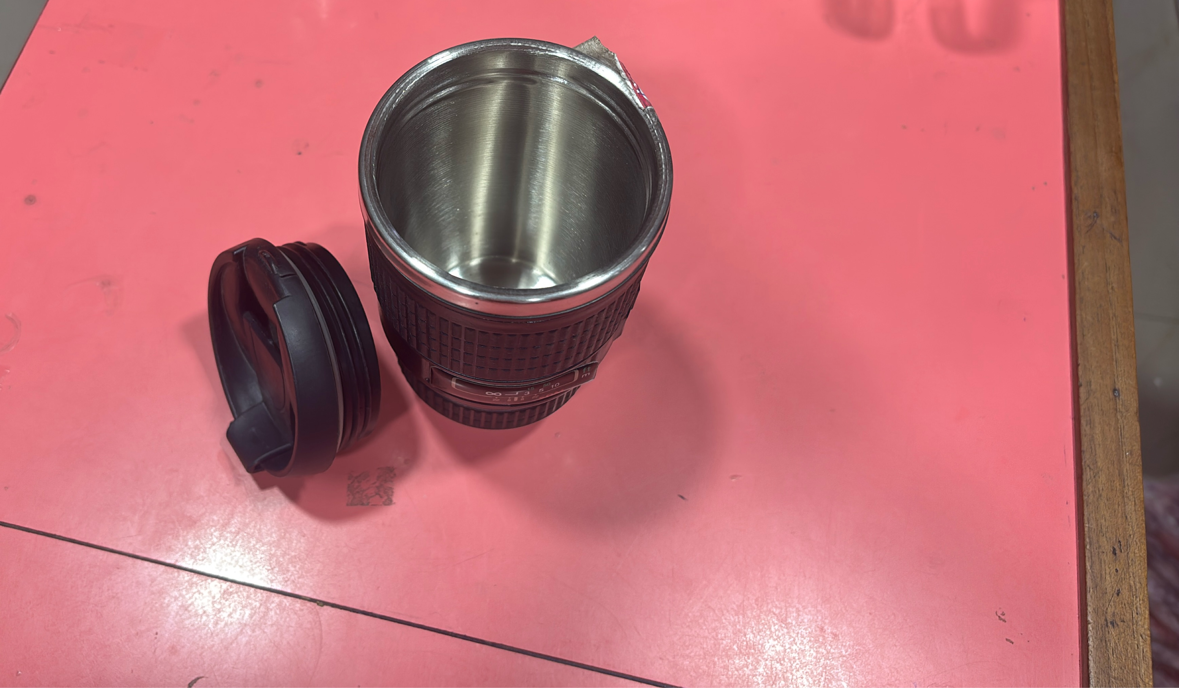 Camera Lens Coffee Mug view 2