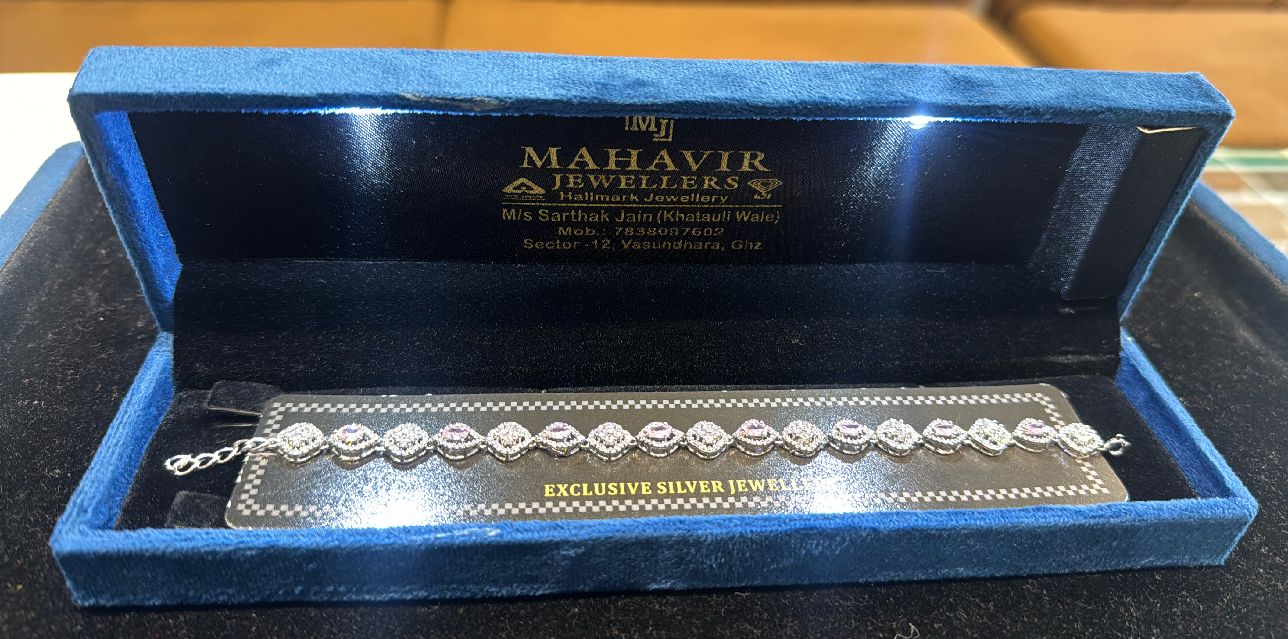 Exclusive Silver Jewelry Bracelet view 2