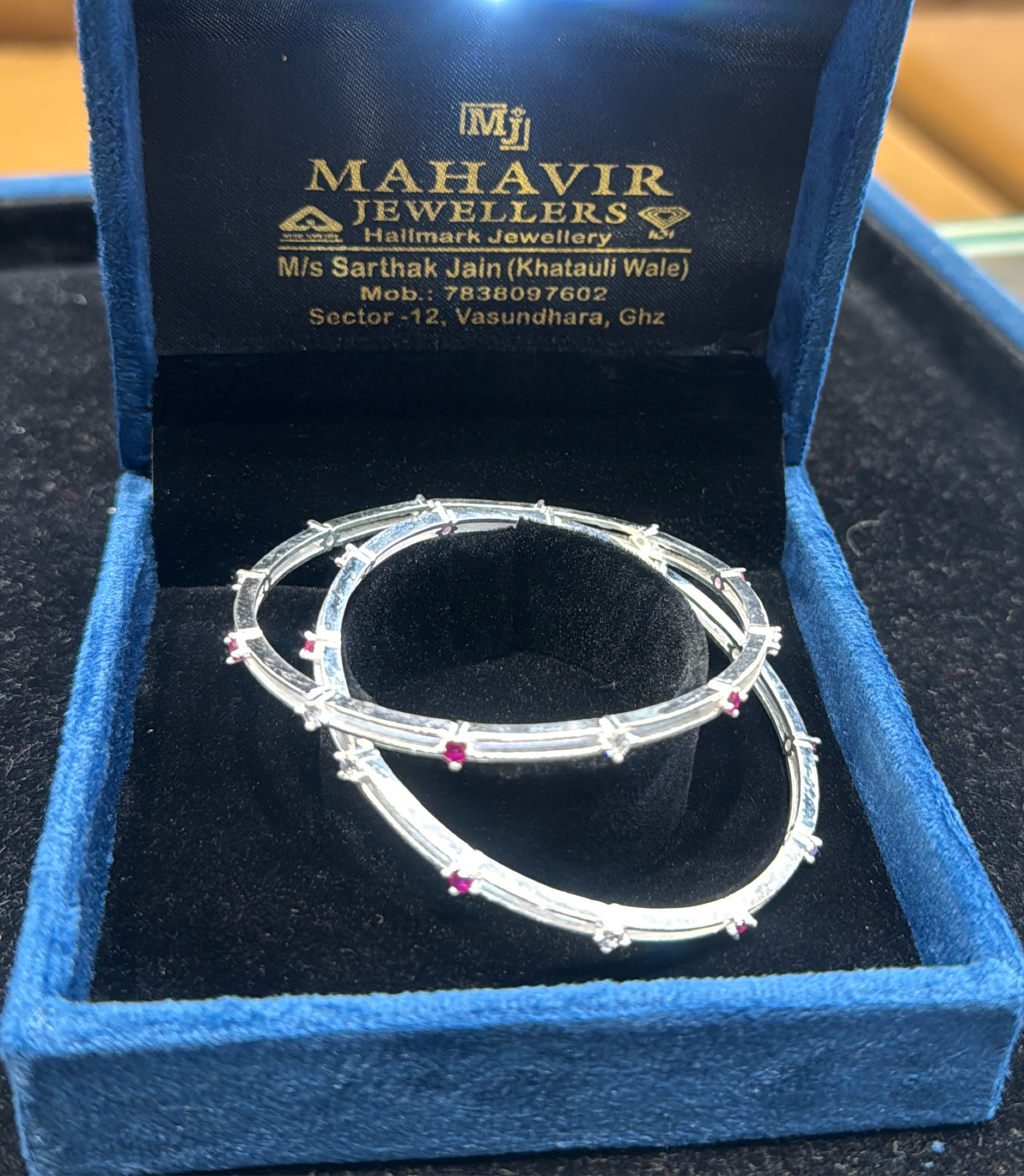 Silver Bangles By Mahavir Jewellers view 2