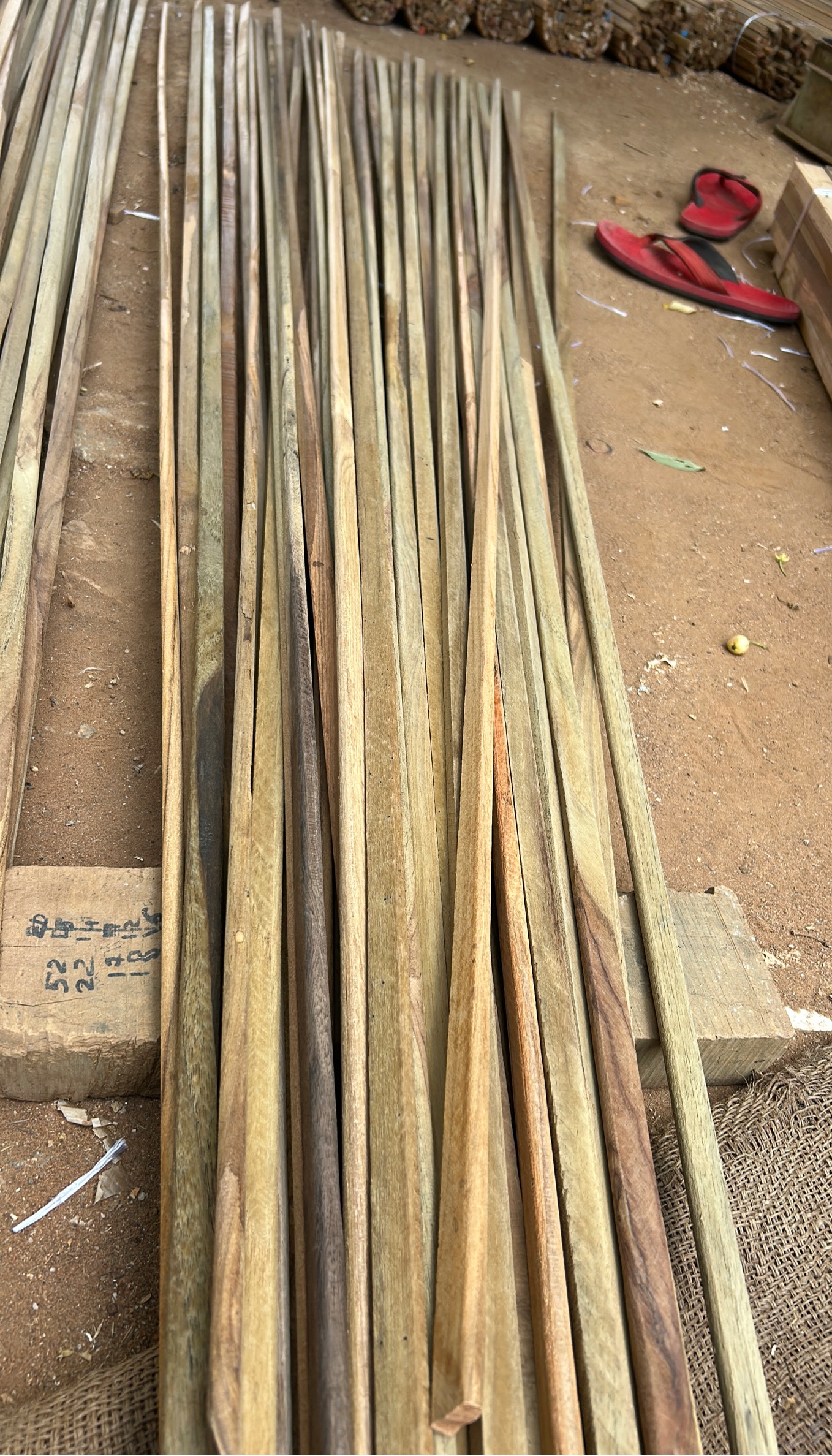 Wooden Bamboo Sticks view 2