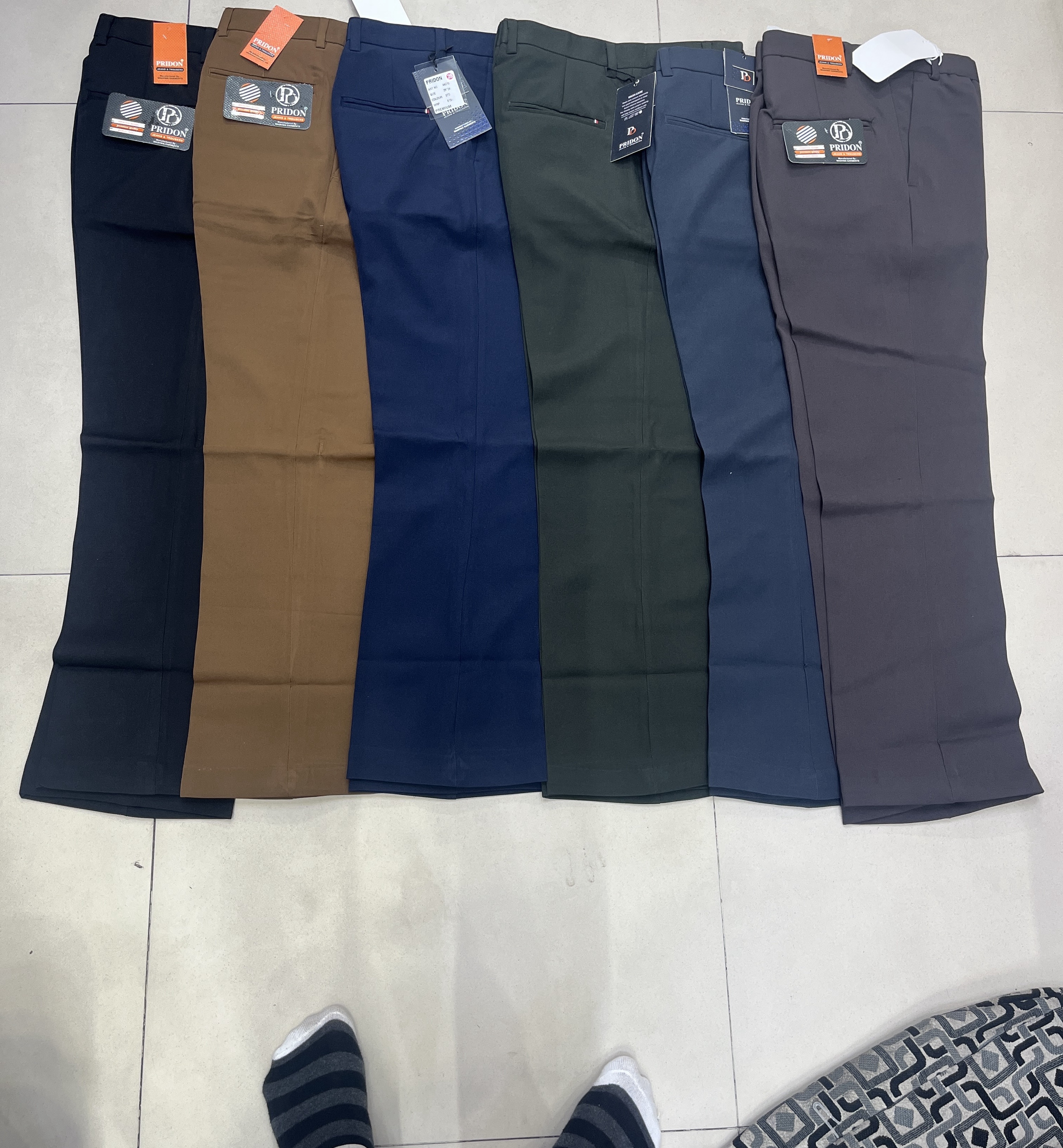Friendin Trousers. Japanese Fabric view 2