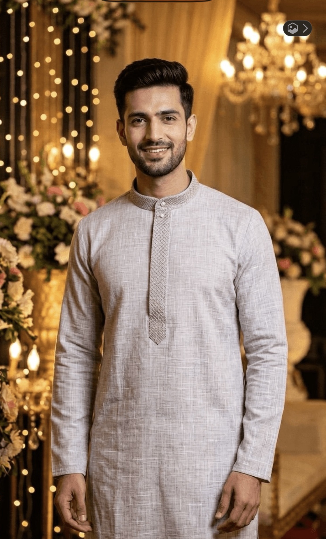 Elegant Mens Kurta view 2