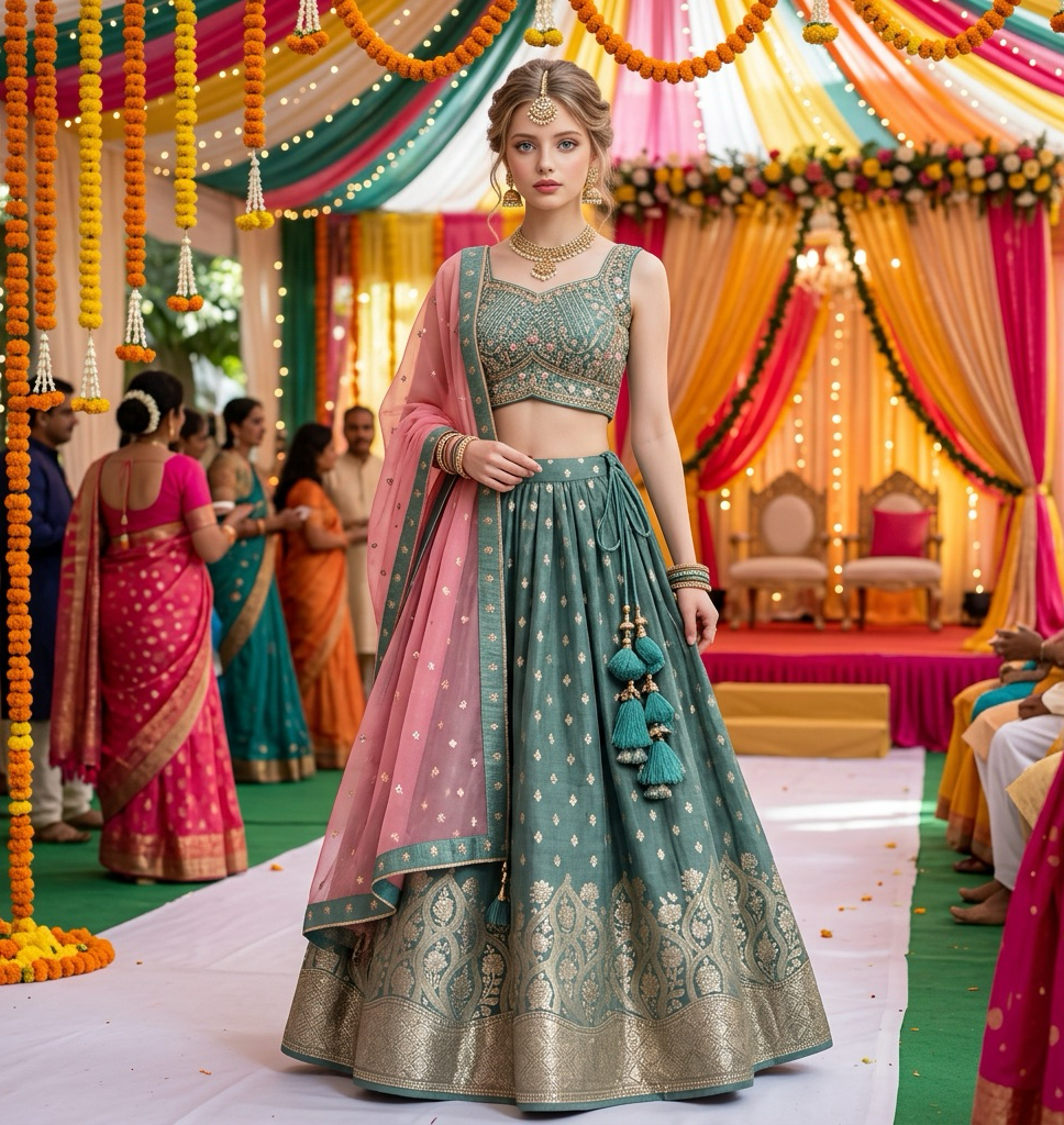 Girls Lehega choli