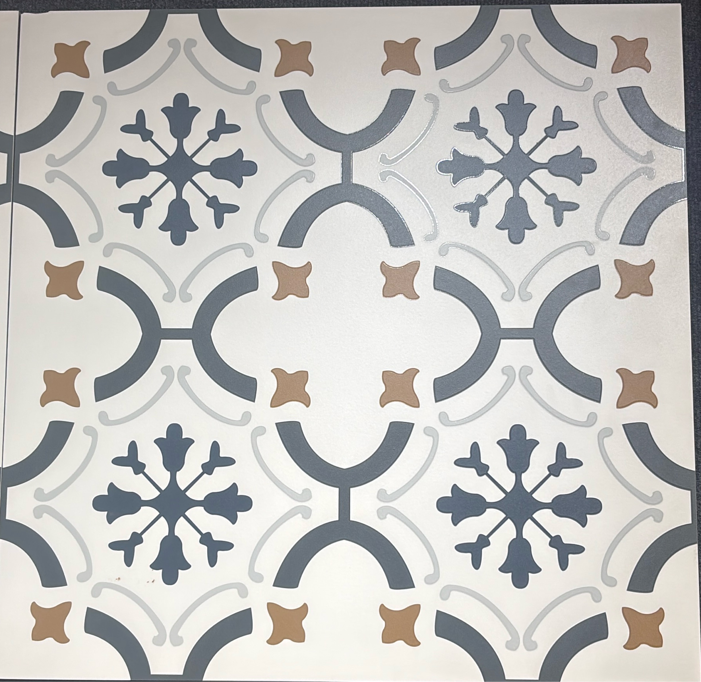 Elegant Patterned Ceramic Tile view 2