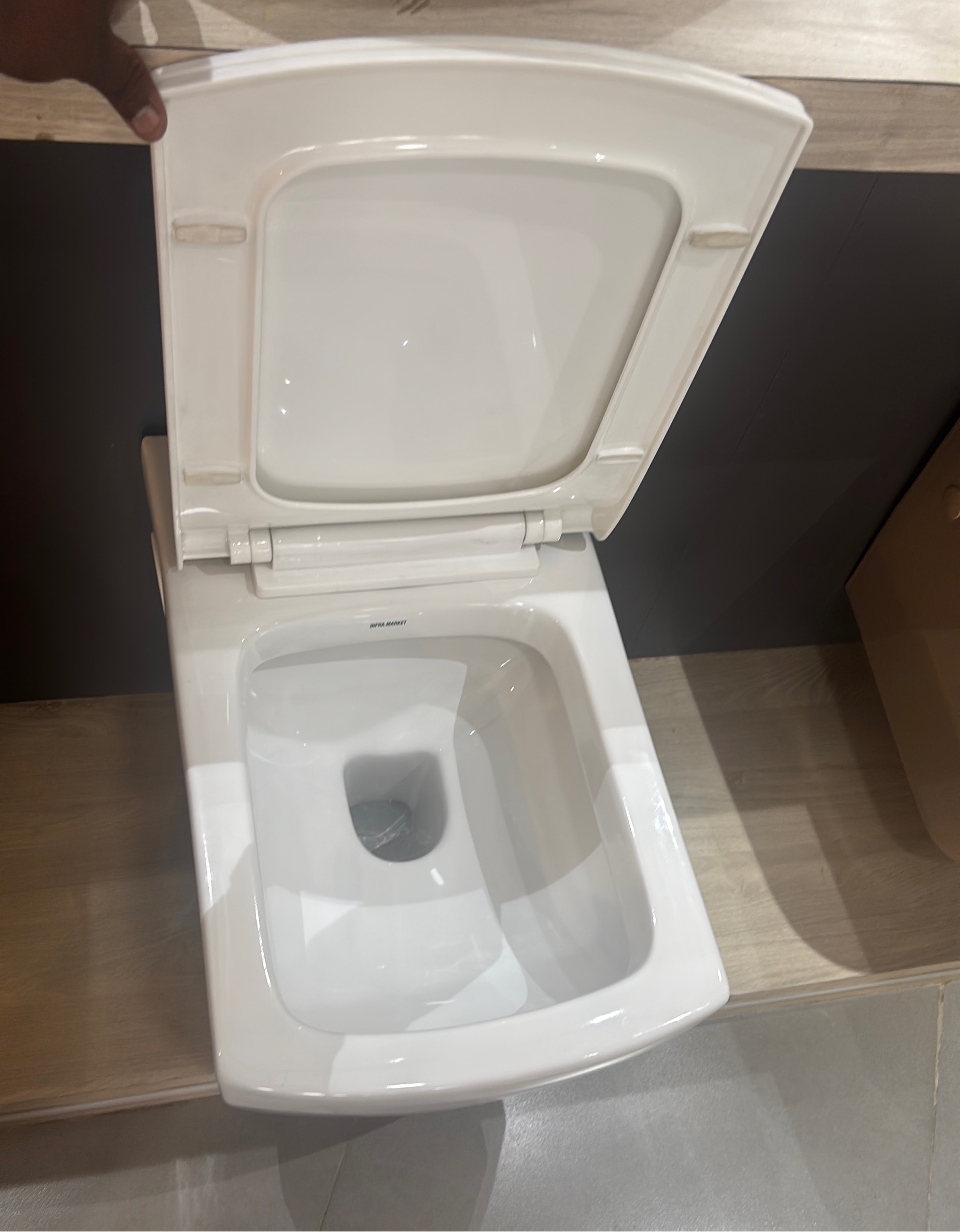 Modern Square Toilet view 2