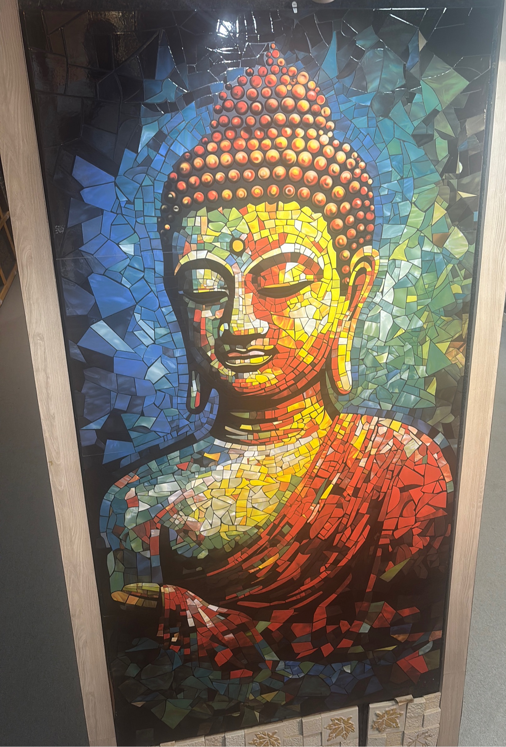 Buddha Mosaic view 2