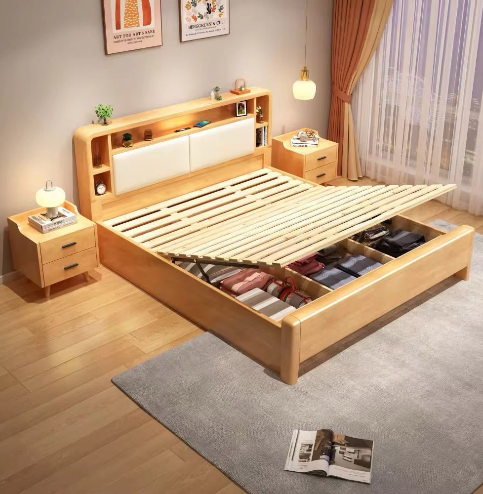 WOODEN BEDS