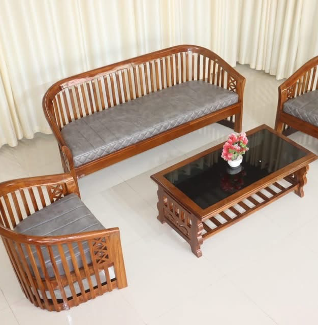 WOODEN SOFA