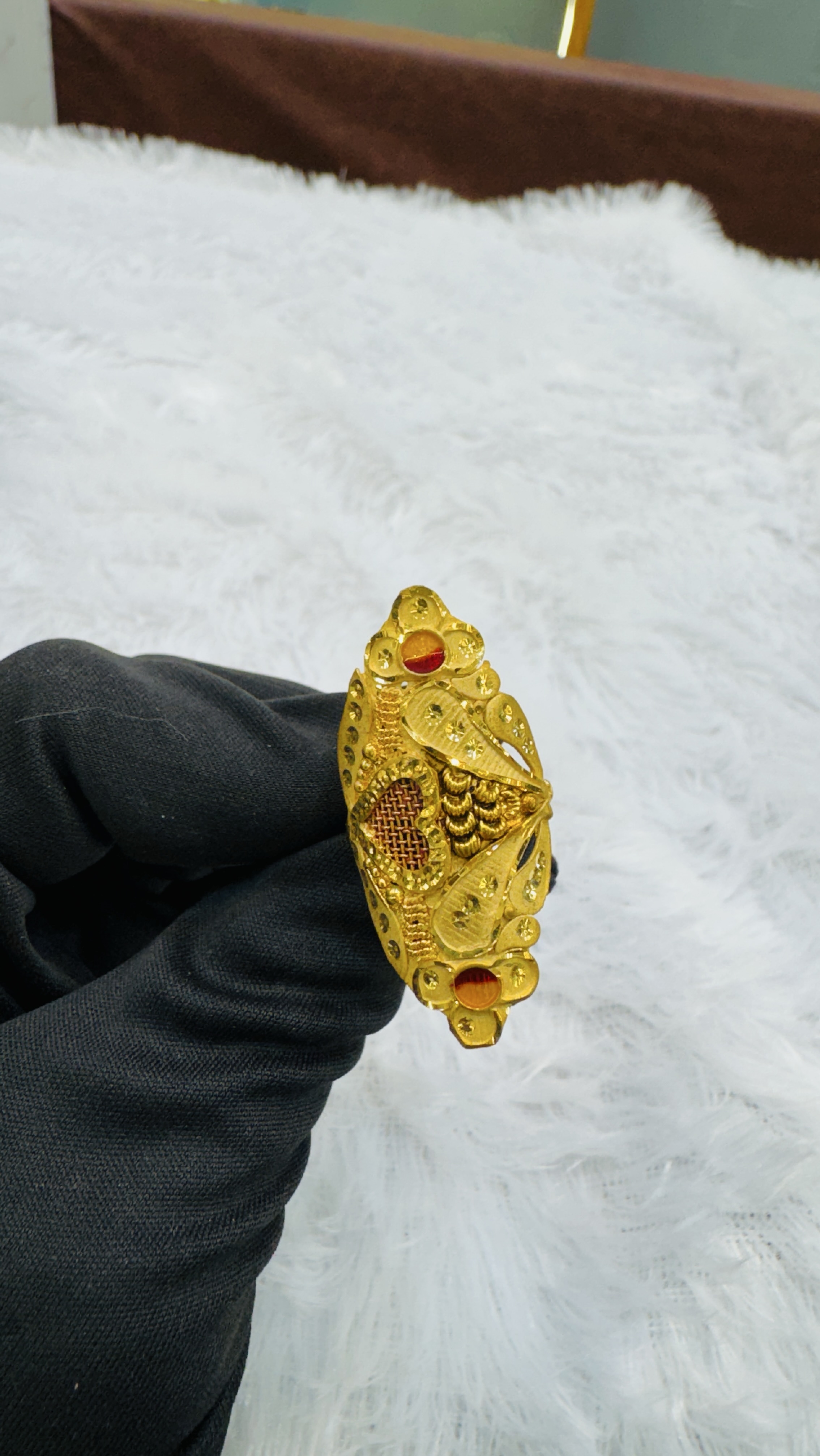 Ornate Gold Ring view 2