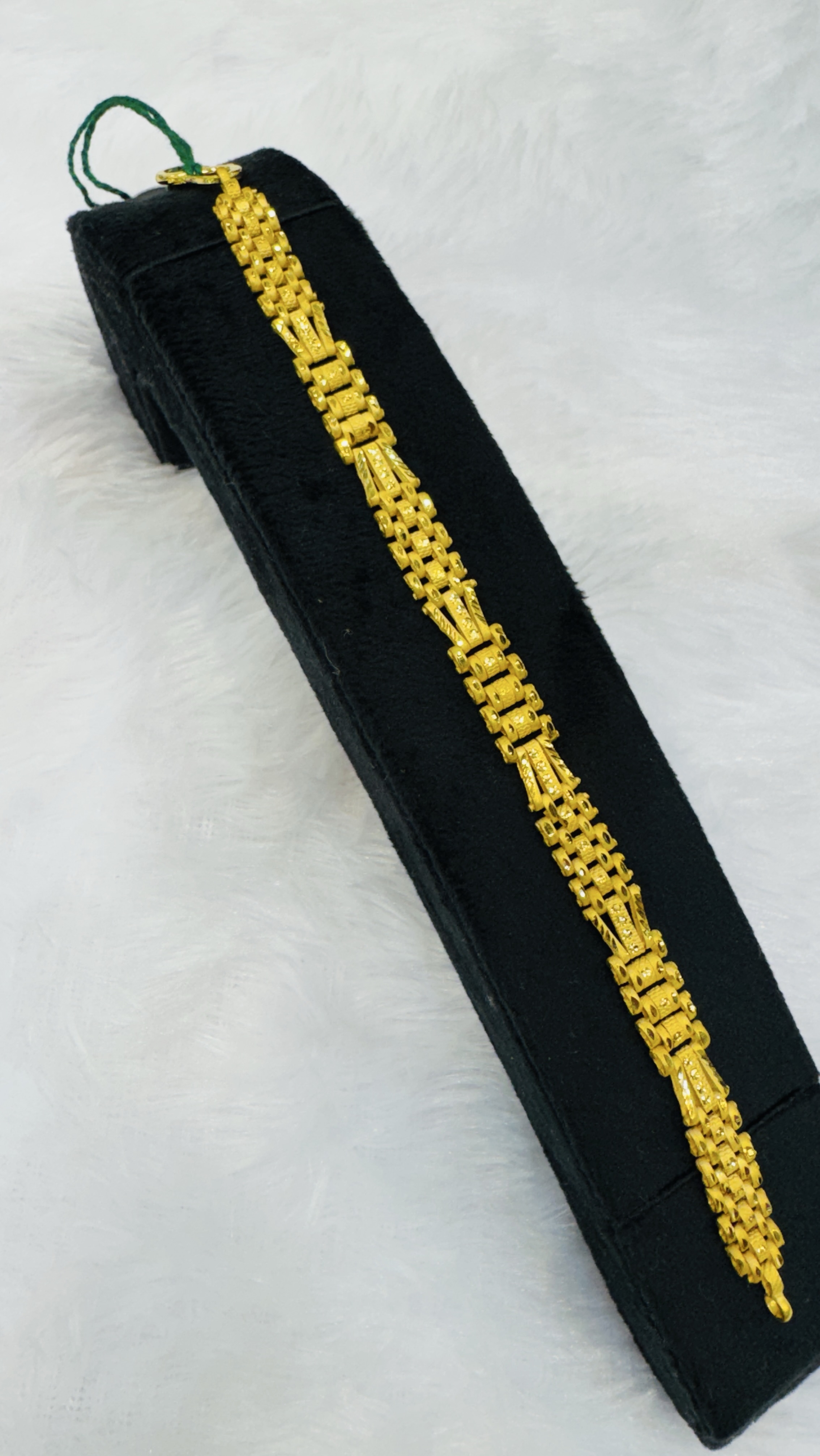 1 Gram Gold Gents Bracelet view 2