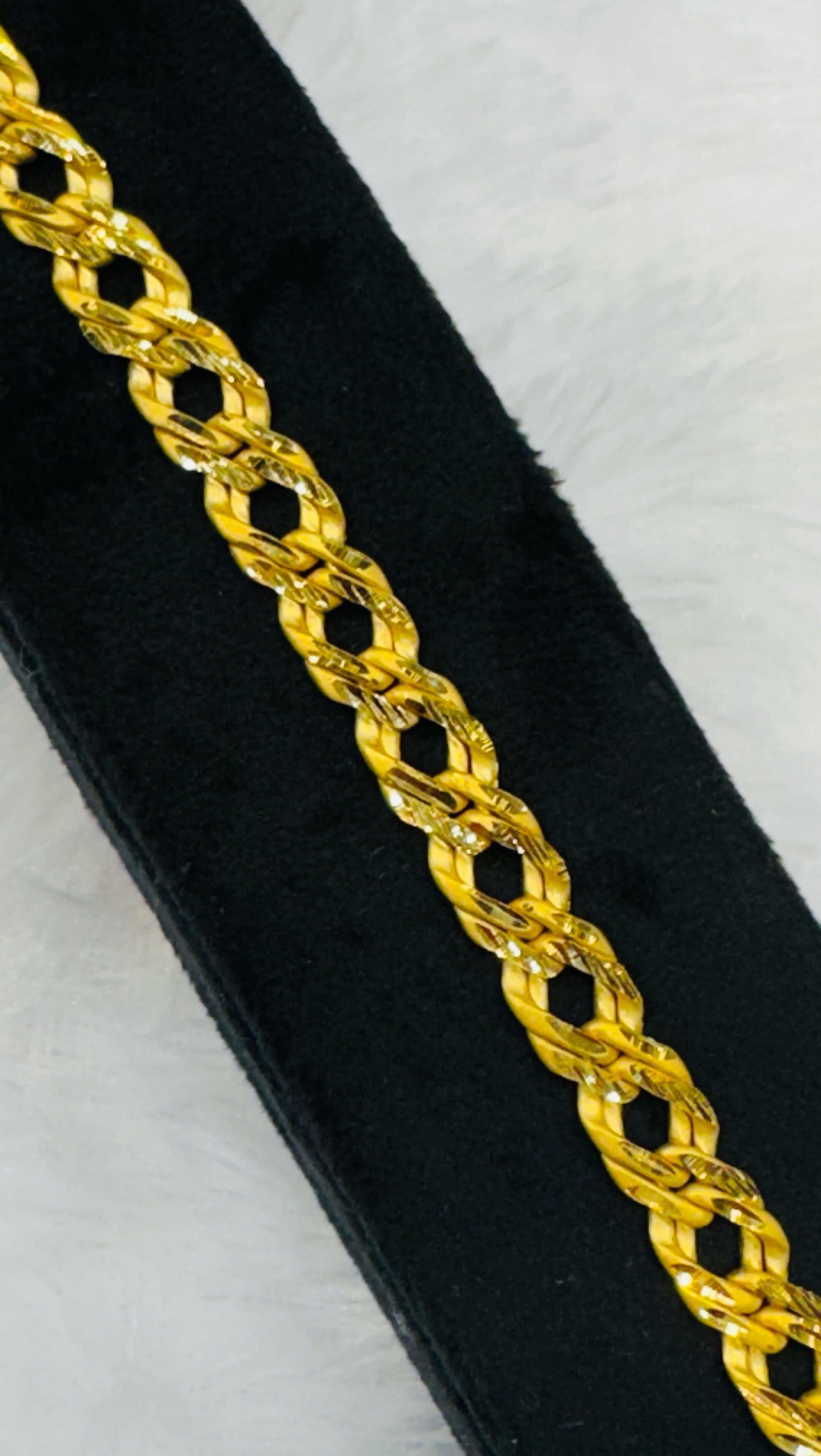 1 GM Gold Elegent Gents Bracelet view 2