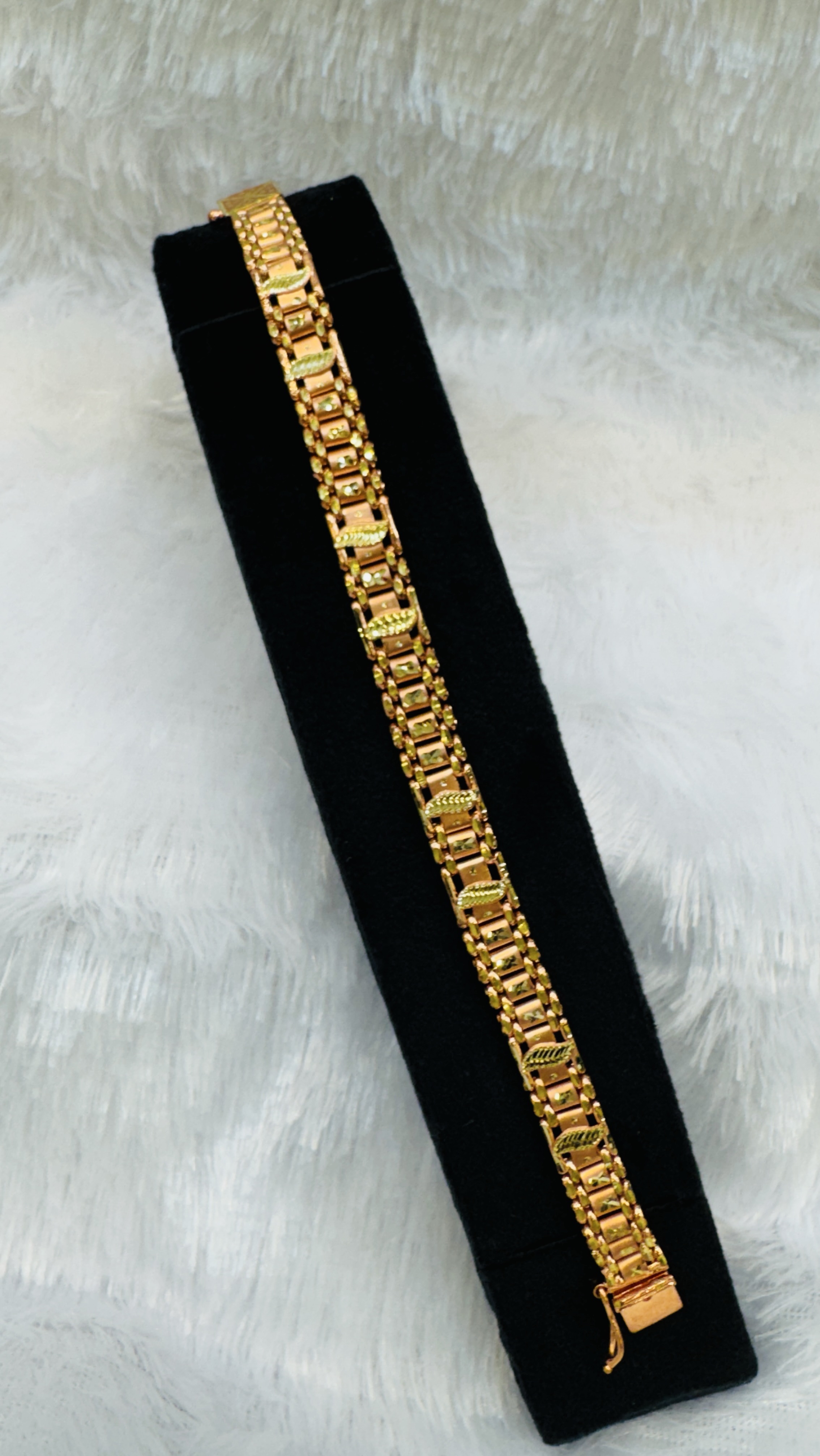 Semi Finished Gold Bracelet view 2