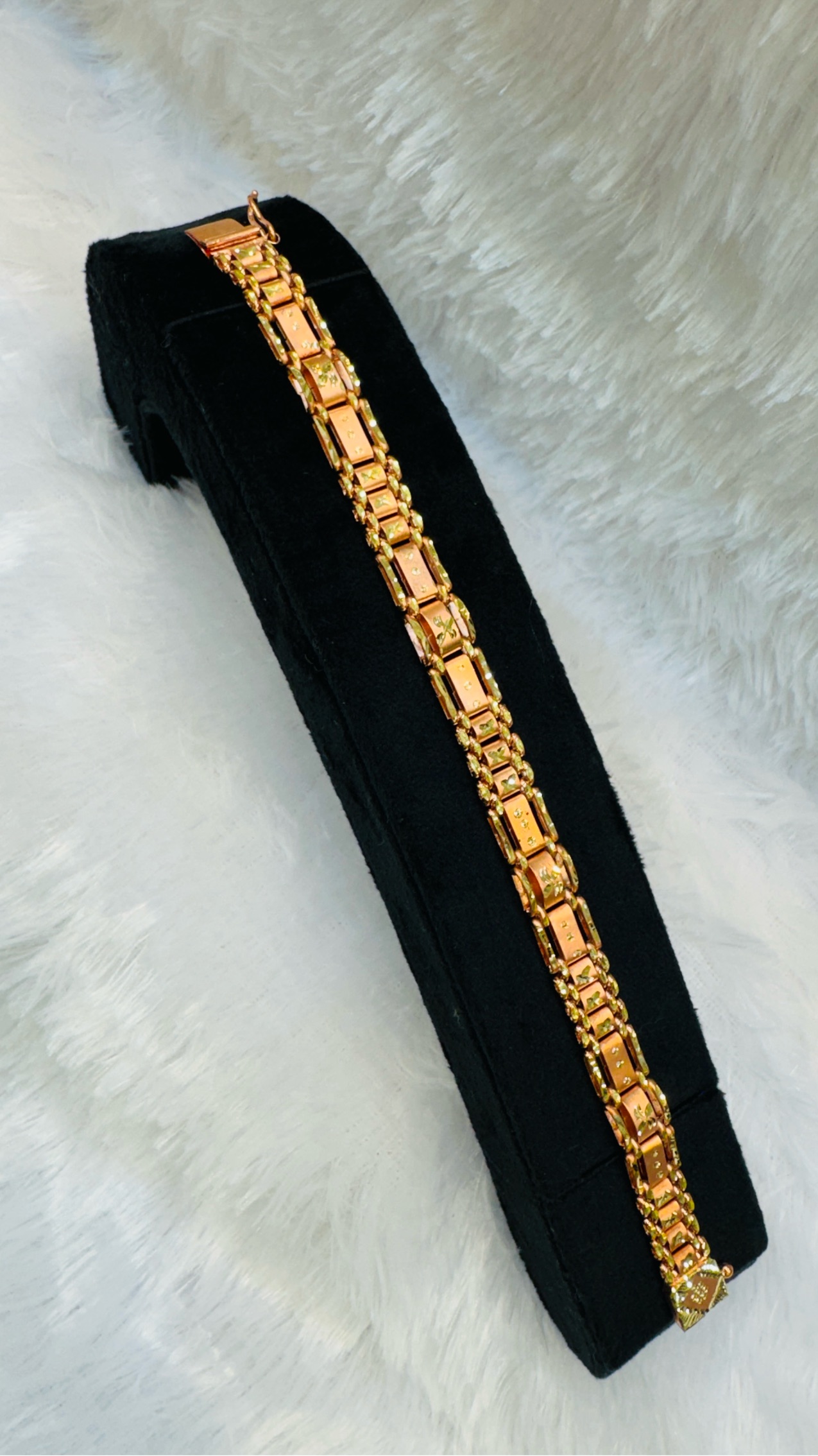 Semi Finished Elegant Gold Bracelet 2 view 2