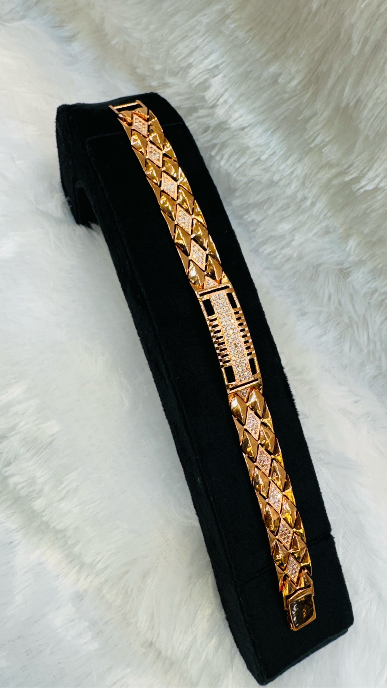 Semi Finished Gold Plated Bracelet 3 view 2