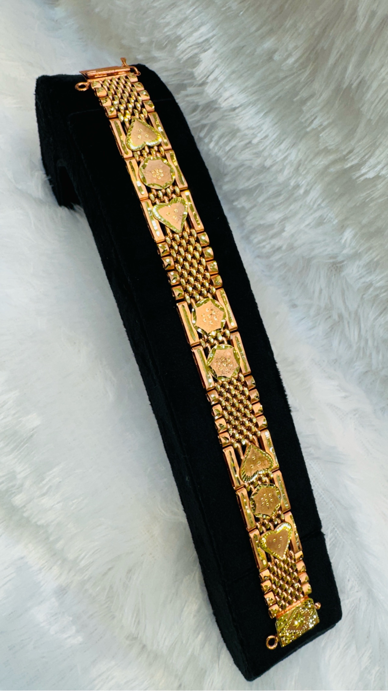 Semi Finished Designer Gold Bracelet view 2