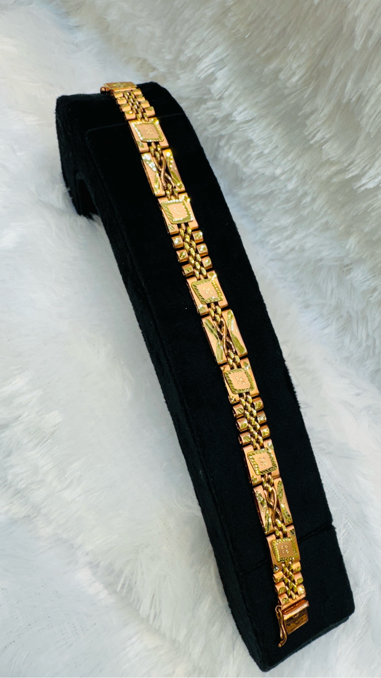 Semi Finished 1 Gram Gold Bracelet 3 view 2