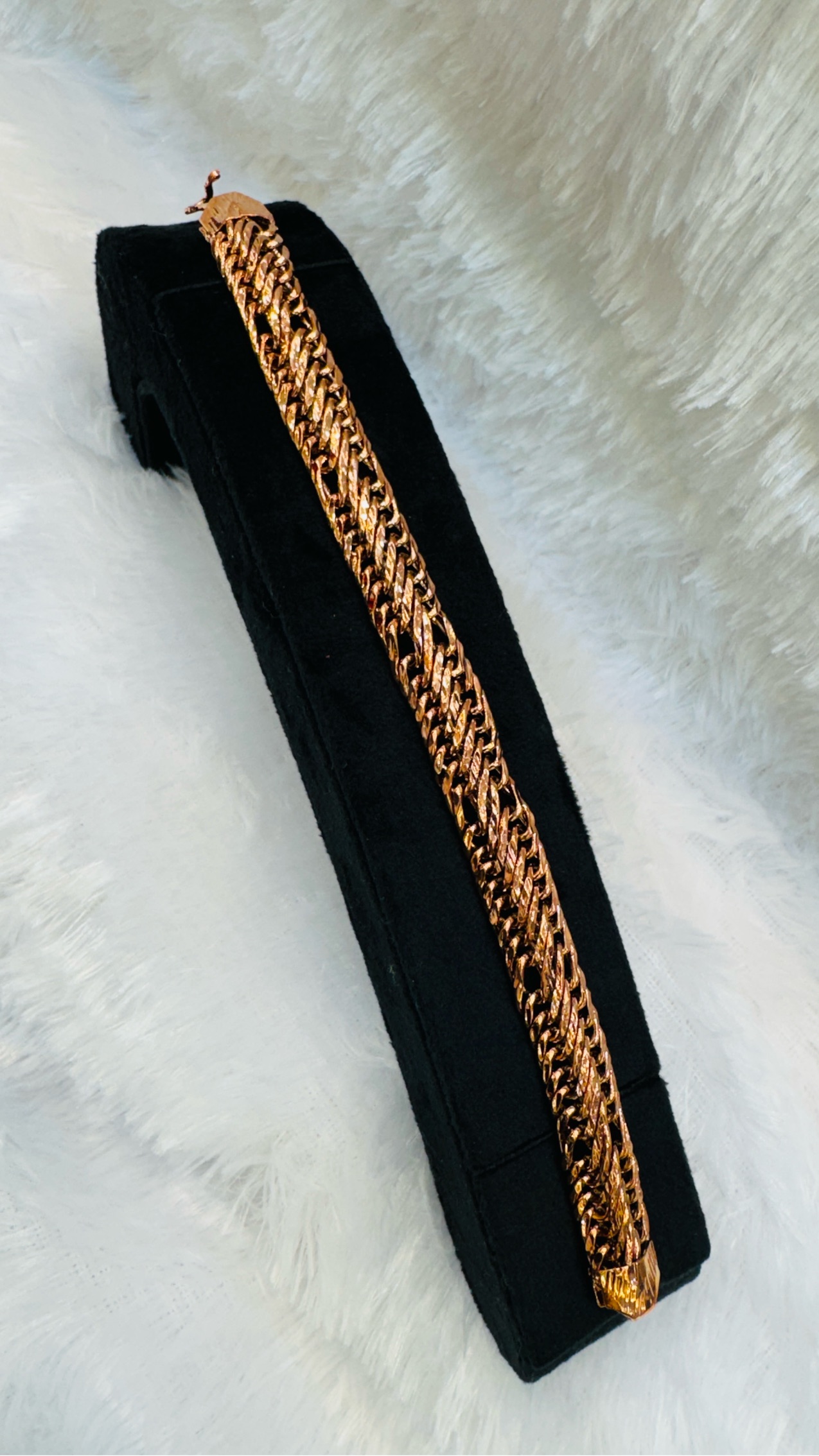 Semi Finished Gold Plated Gents Bracelet view 2