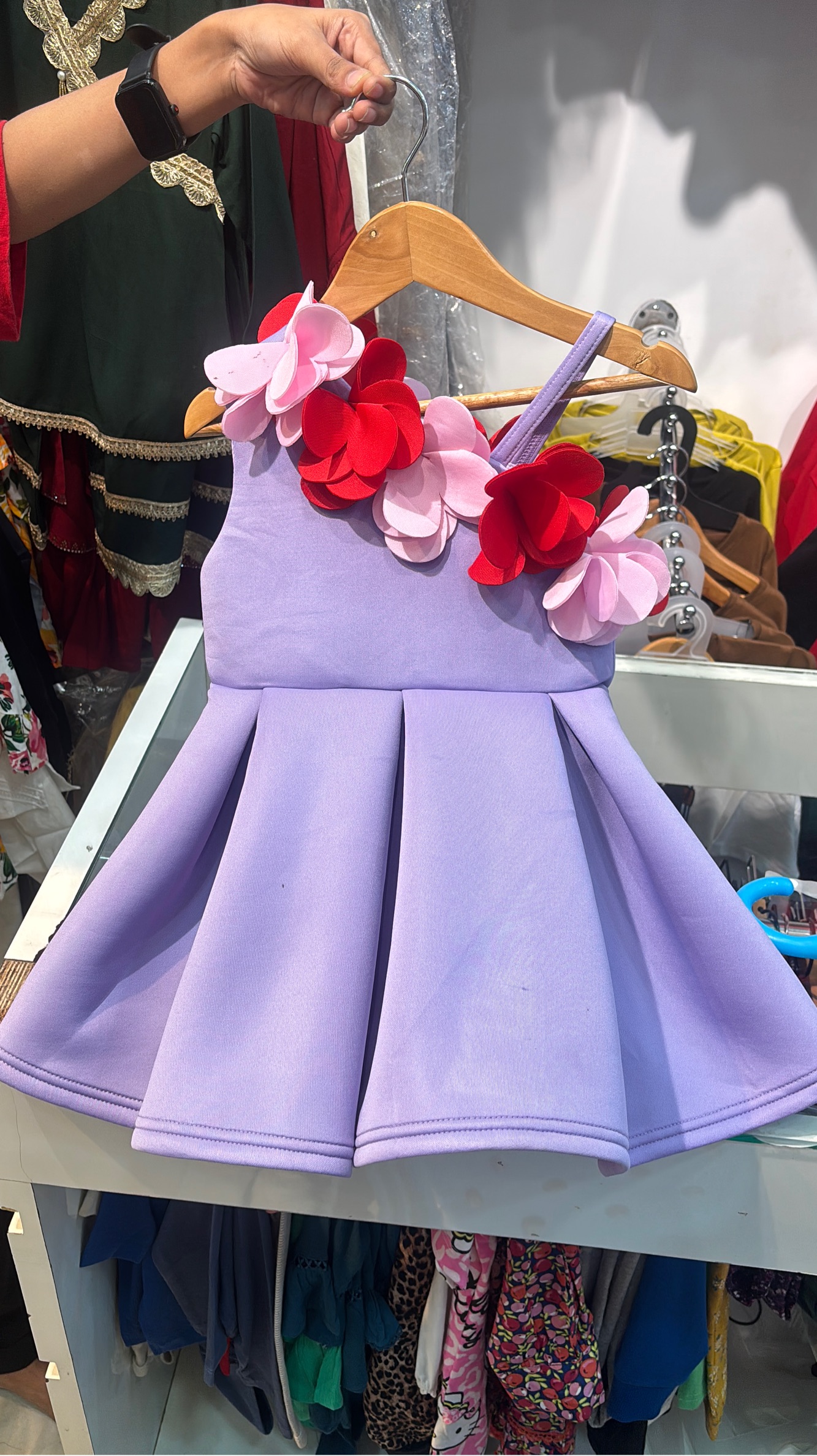 Floral Embellished Dress view 5
