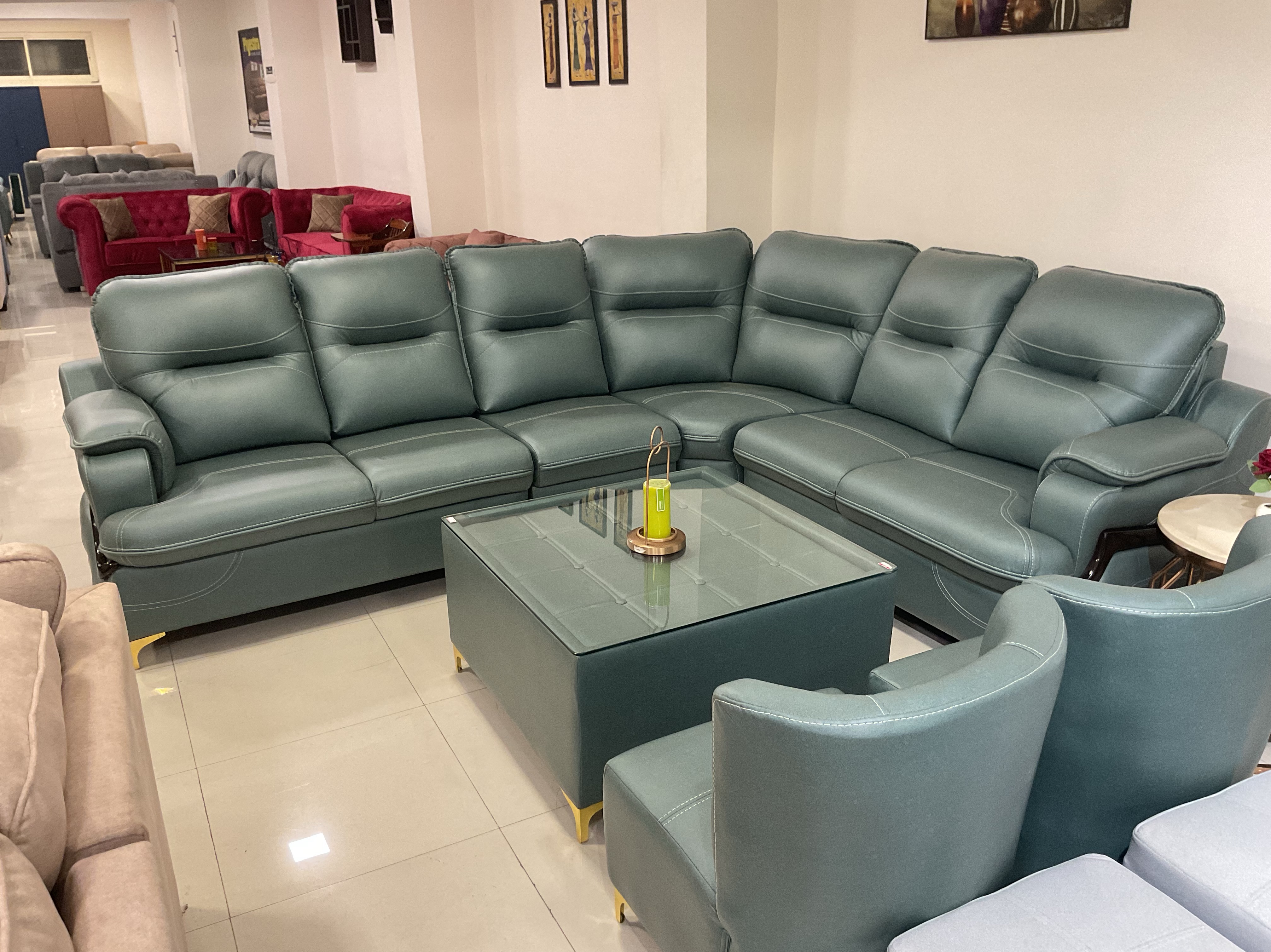 Luxurious Lshape Sofa view 2