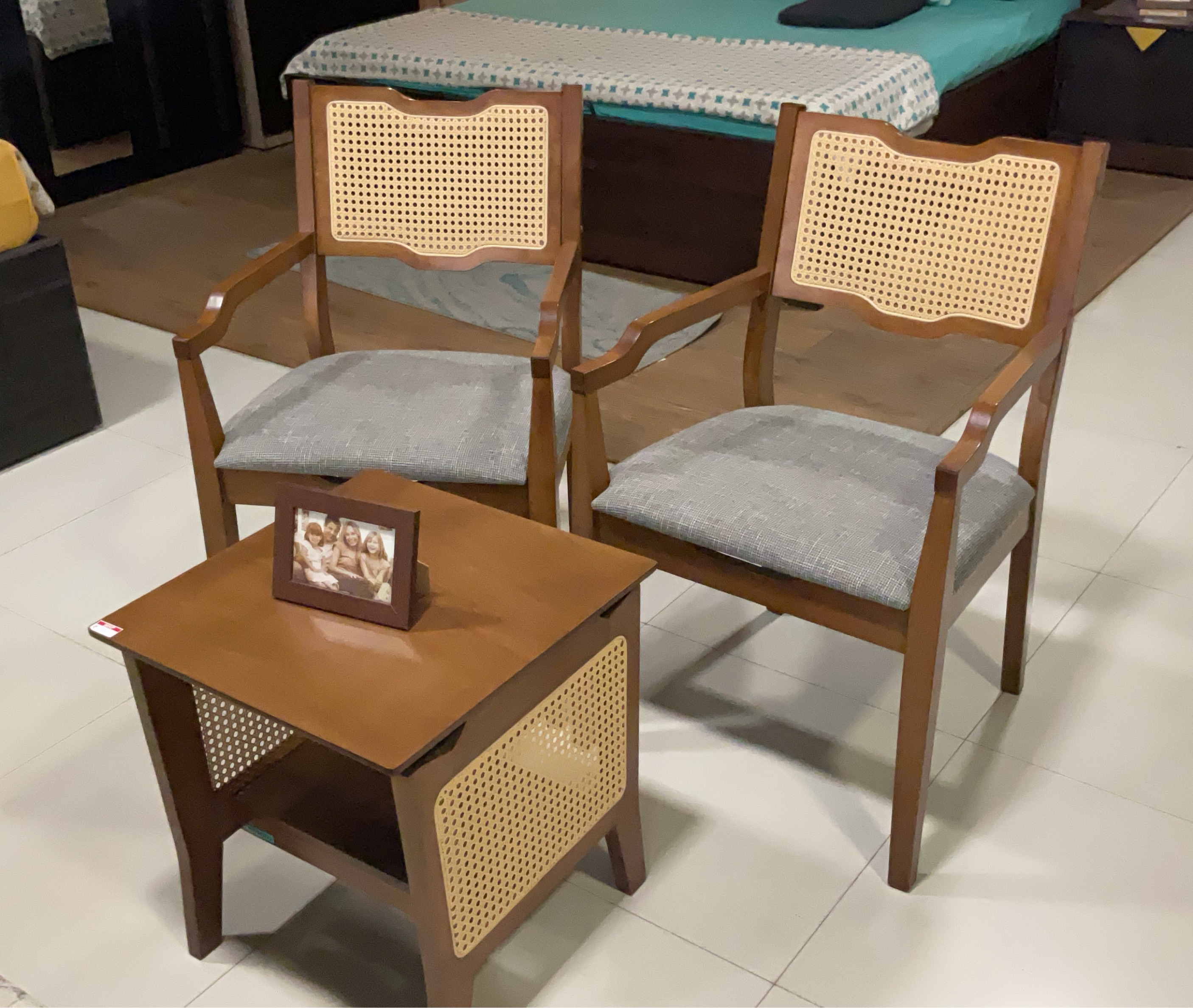 Lobby Chairs with  Table view 2