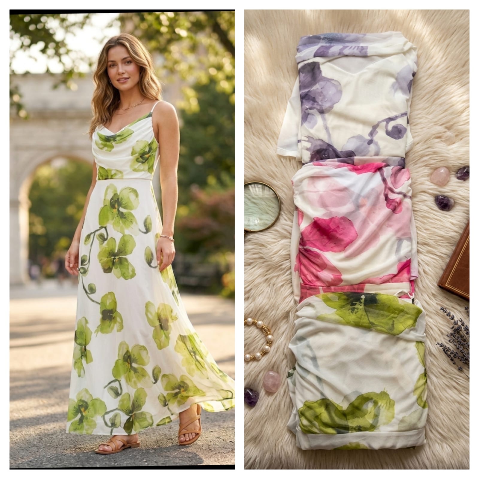 Floral Maxi Dress view 2