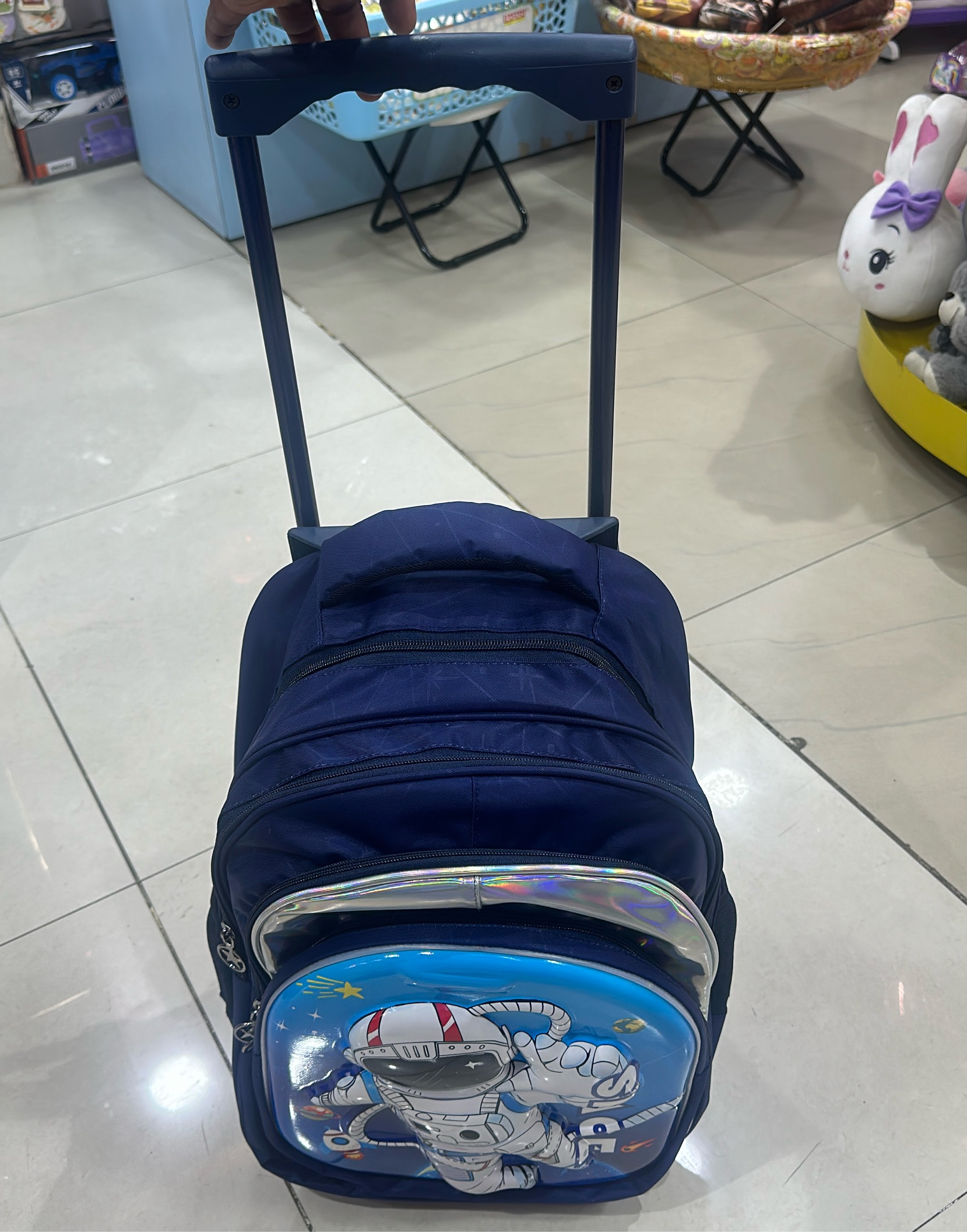 Astronaut Rolling Backpack view 2