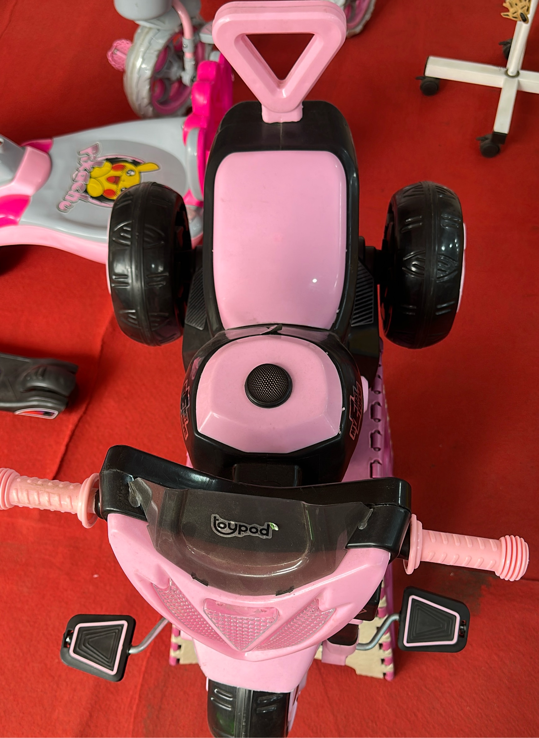 Pink Ride-On Toy view 2
