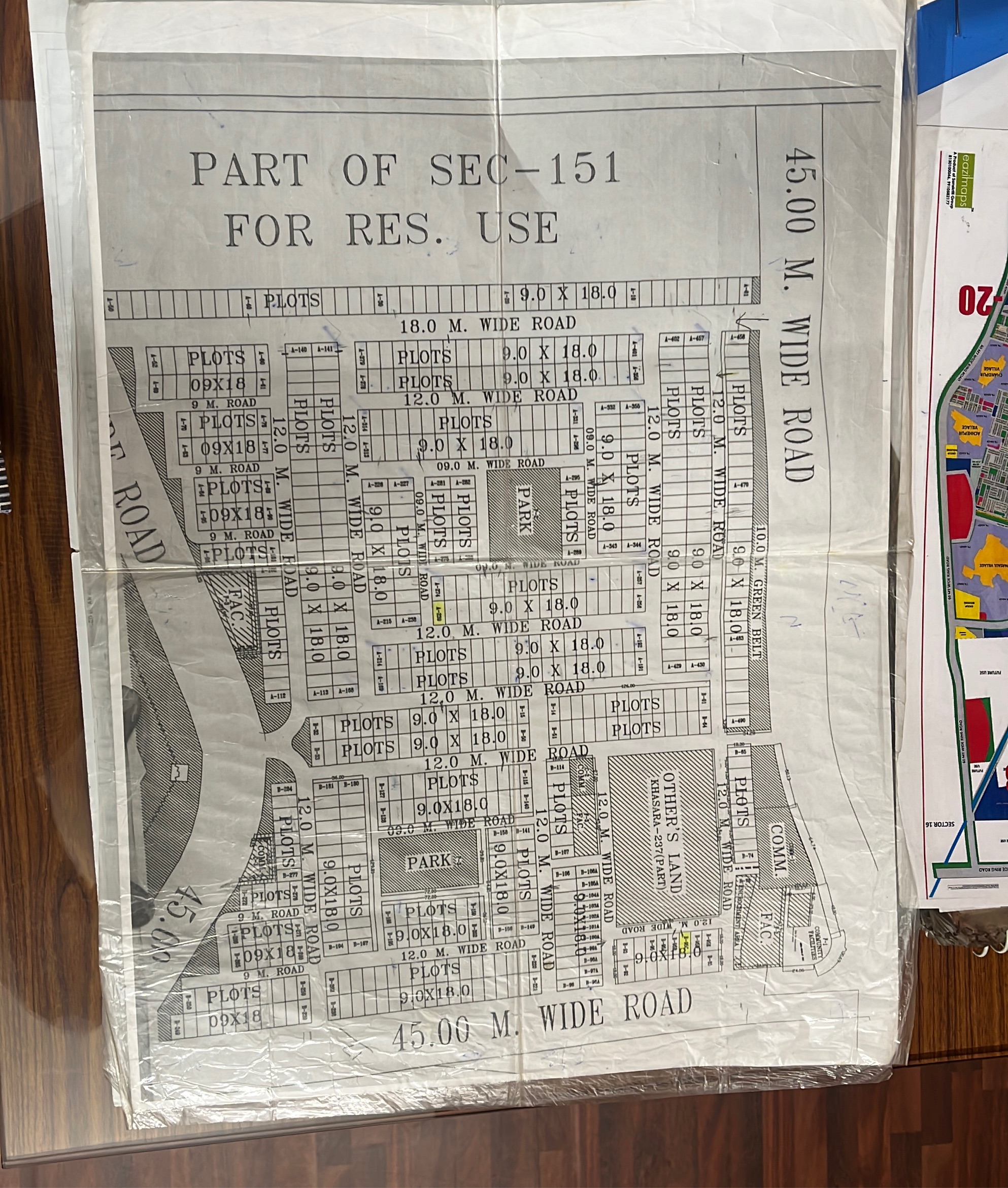 Section 151 Residential Plot Map view 2