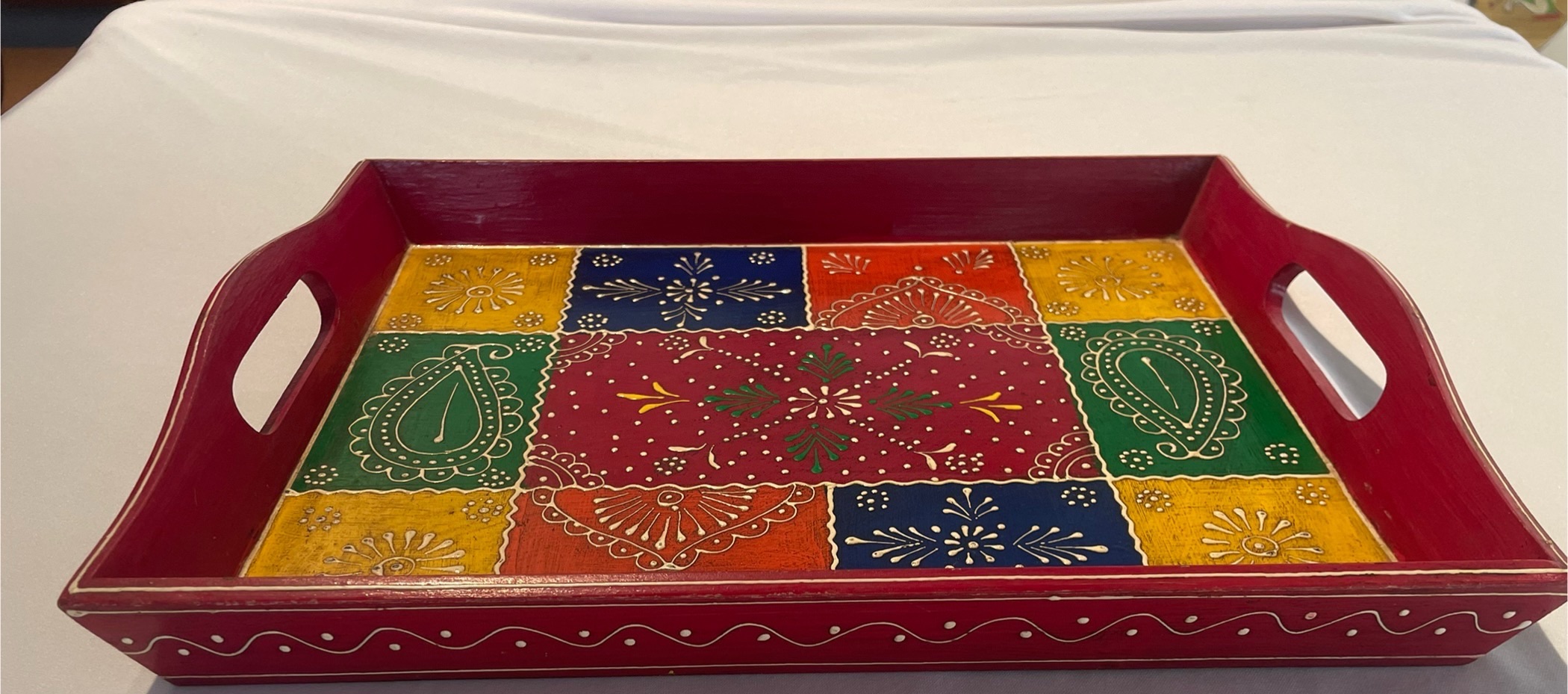 Handcrafted Decorative Tray view 2