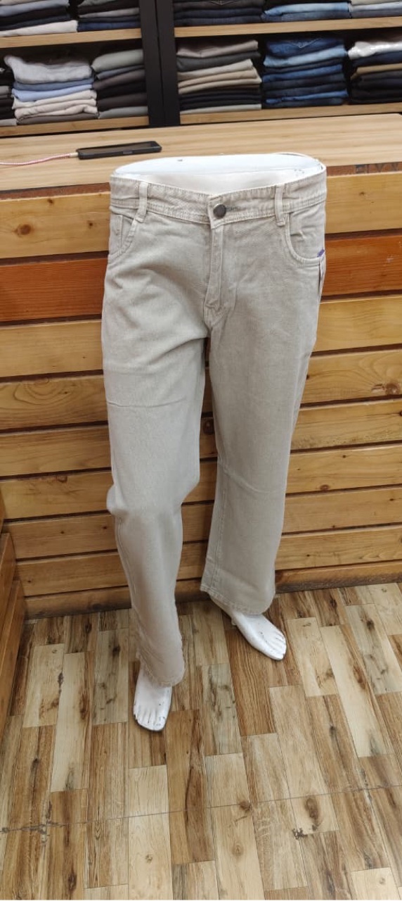 Ivory Baggy Casual Jeans view 2