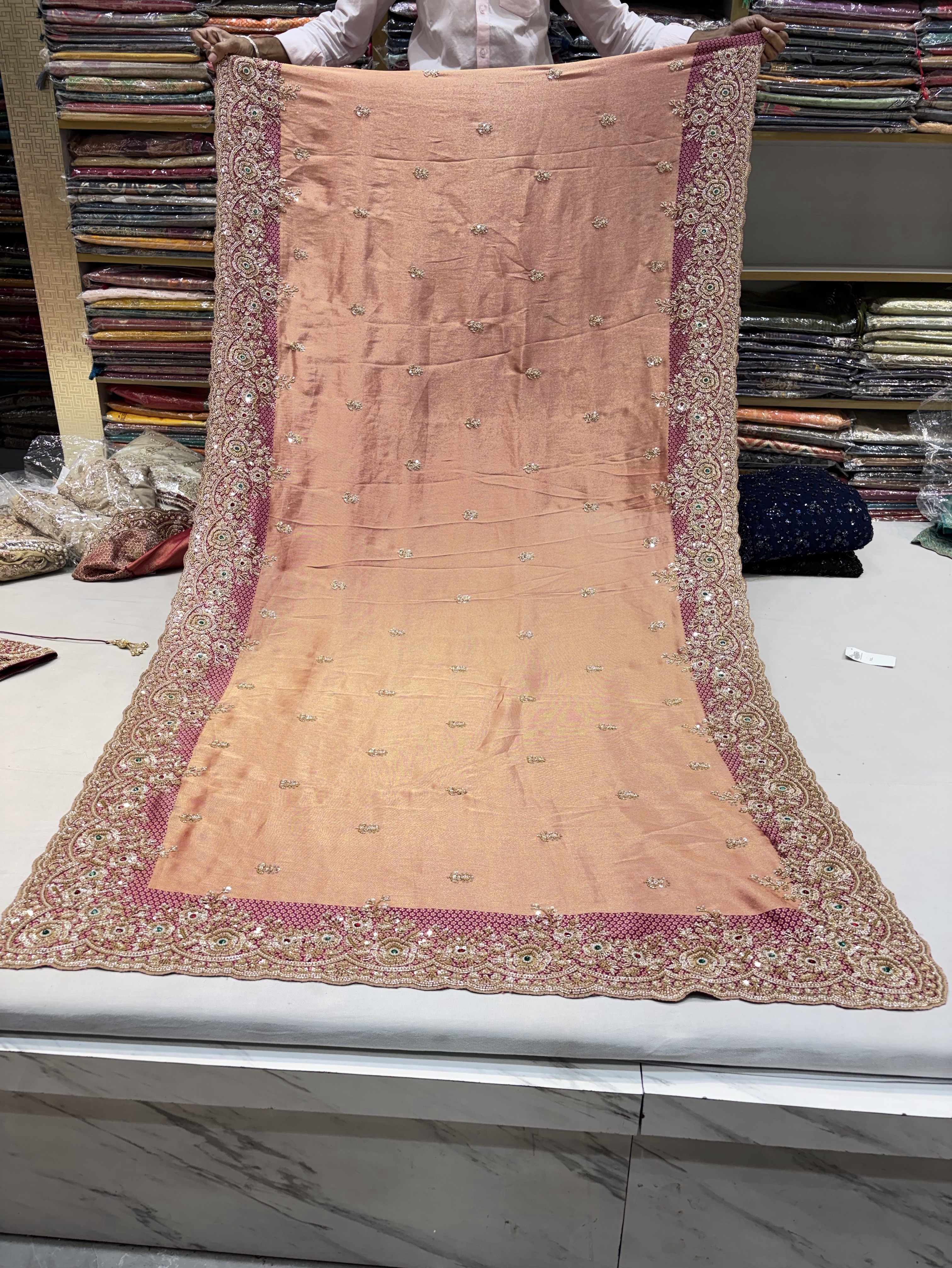 Embroidered Sareeee view 2