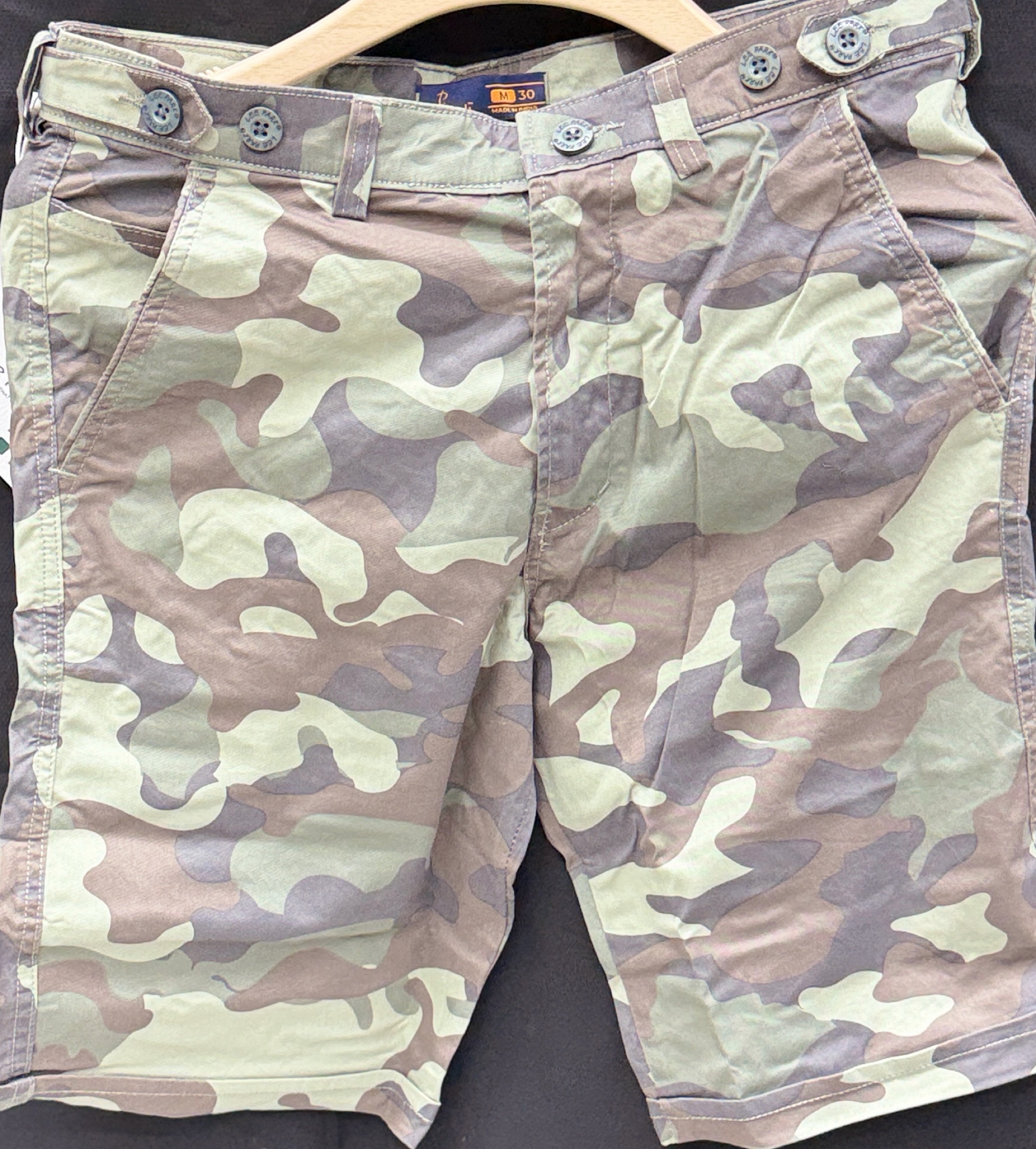 Camouflage Cargo Shorts view 2