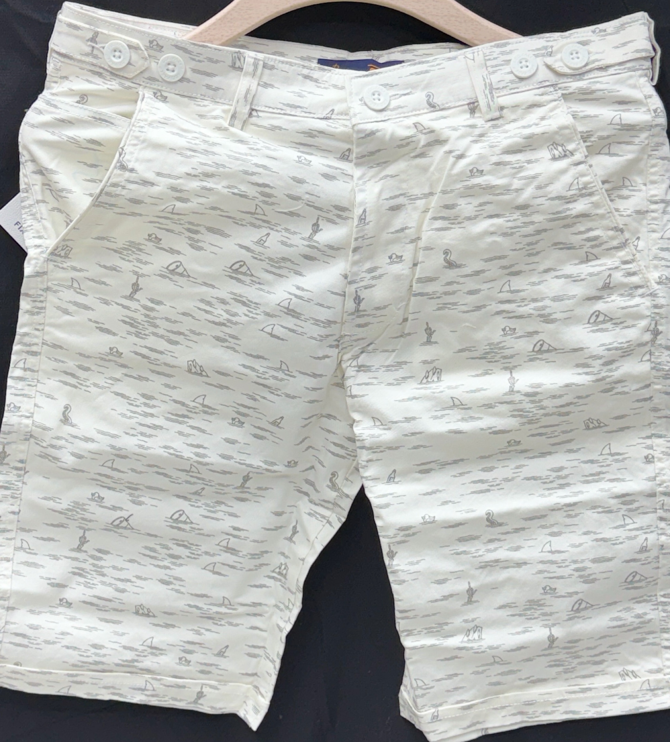 Printed Shorts A view 2