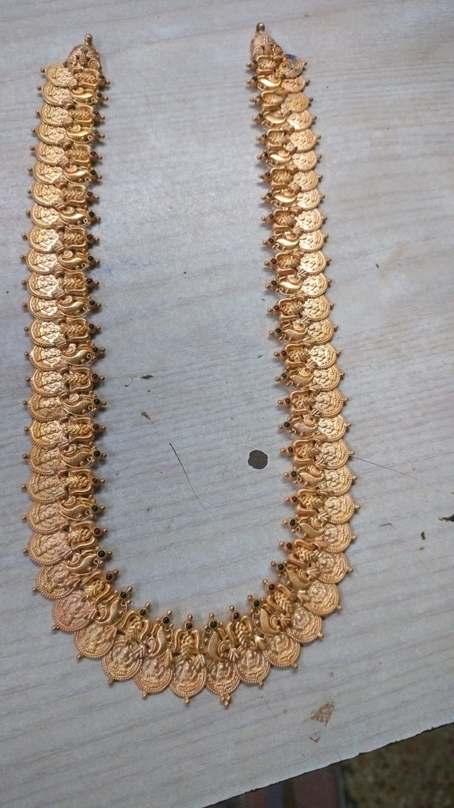 Gold Coin Necklace view 2